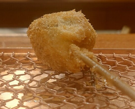 Dinner at kushikatsu daibon (串かつ だいぼん)