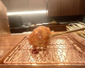 Dinner at kushikatsu daibon (串かつ だいぼん)