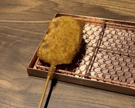 Dinner at kushikatsu daibon (串かつ だいぼん)