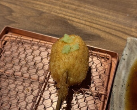 Dinner at kushikatsu daibon (串かつ だいぼん)