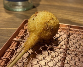 Dinner at kushikatsu daibon (串かつ だいぼん)