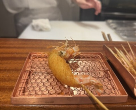 Dinner at kushikatsu daibon (串かつ だいぼん)