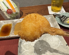 Dinner at kushikatsu daibon (串かつ だいぼん)