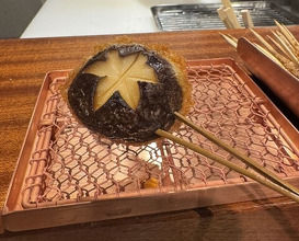 Dinner at kushikatsu daibon (串かつ だいぼん)
