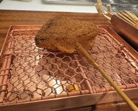 Dinner at kushikatsu daibon (串かつ だいぼん)