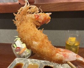 Dinner at kushikatsu daibon (串かつ だいぼん)