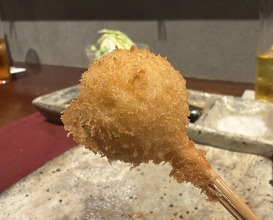 Dinner at kushikatsu daibon (串かつ だいぼん)