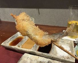 Dinner at kushikatsu daibon (串かつ だいぼん)