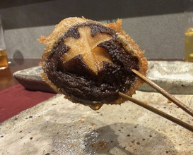 Dinner at kushikatsu daibon (串かつ だいぼん)