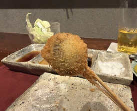 Dinner at kushikatsu daibon (串かつ だいぼん)