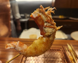 Dinner at kushikatsu daibon (串かつ だいぼん)