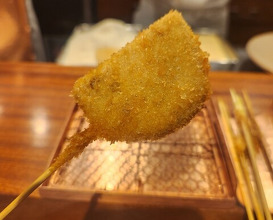 Dinner at kushikatsu daibon (串かつ だいぼん)