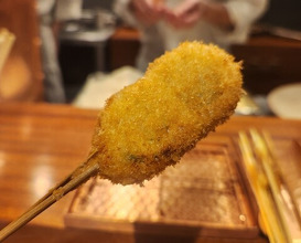 Dinner at kushikatsu daibon (串かつ だいぼん)