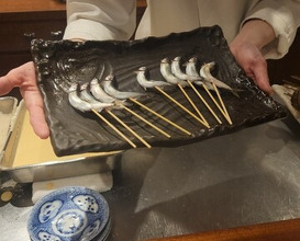 Dinner at kushikatsu daibon (串かつ だいぼん)