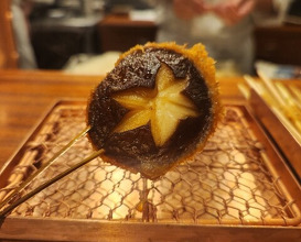 Dinner at kushikatsu daibon (串かつ だいぼん)