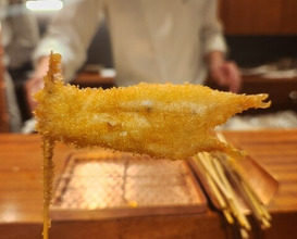 Dinner at kushikatsu daibon (串かつ だいぼん)