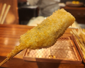 Dinner at kushikatsu daibon (串かつ だいぼん)