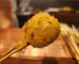 Dinner at kushikatsu daibon (串かつ だいぼん)