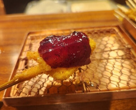 Dinner at kushikatsu daibon (串かつ だいぼん)