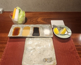 Dinner at kushikatsu daibon (串かつ だいぼん)
