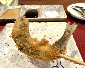 Dinner at kushikatsu daibon (串かつ だいぼん)