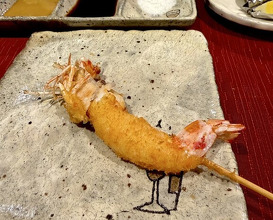 Dinner at kushikatsu daibon (串かつ だいぼん)
