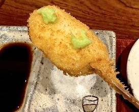 Dinner at kushikatsu daibon (串かつ だいぼん)
