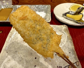 Dinner at kushikatsu daibon (串かつ だいぼん)