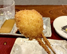 Dinner at kushikatsu daibon (串かつ だいぼん)