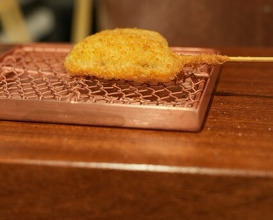 Dinner at kushikatsu daibon (串かつ だいぼん)