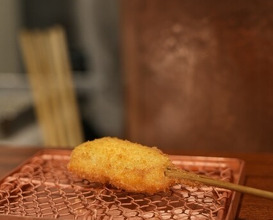Dinner at kushikatsu daibon (串かつ だいぼん)