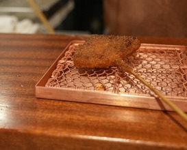Dinner at kushikatsu daibon (串かつ だいぼん)
