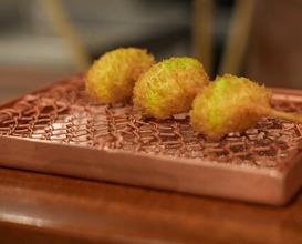 Dinner at kushikatsu daibon (串かつ だいぼん)