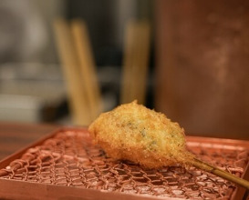 Dinner at kushikatsu daibon (串かつ だいぼん)