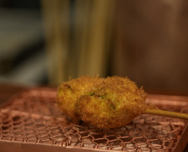 Dinner at kushikatsu daibon (串かつ だいぼん)