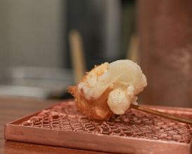 Dinner at kushikatsu daibon (串かつ だいぼん)