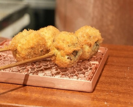 Dinner at kushikatsu daibon (串かつ だいぼん)