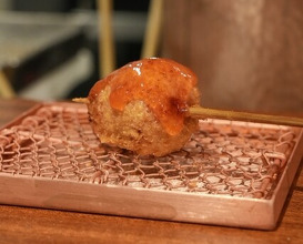 Dinner at kushikatsu daibon (串かつ だいぼん)