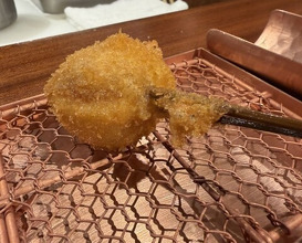 Dinner at kushikatsu daibon (串かつ だいぼん)