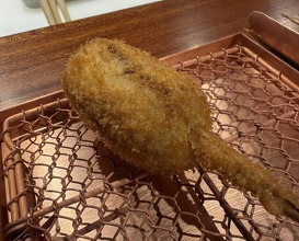 Dinner at kushikatsu daibon (串かつ だいぼん)