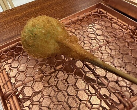 Dinner at kushikatsu daibon (串かつ だいぼん)