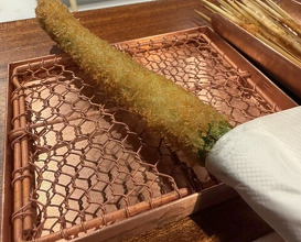 Dinner at kushikatsu daibon (串かつ だいぼん)