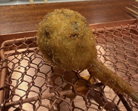 Dinner at kushikatsu daibon (串かつ だいぼん)