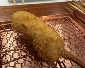 Dinner at kushikatsu daibon (串かつ だいぼん)