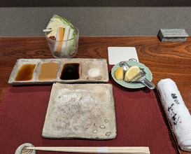 Dinner at kushikatsu daibon (串かつ だいぼん)