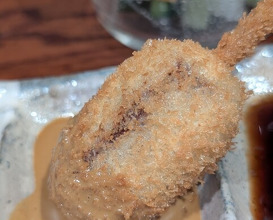 Dinner at kushikatsu daibon (串かつ だいぼん)