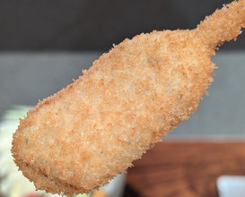 Dinner at kushikatsu daibon (串かつ だいぼん)