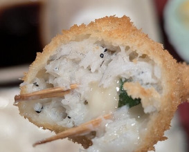 Dinner at kushikatsu daibon (串かつ だいぼん)