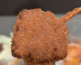 Dinner at kushikatsu daibon (串かつ だいぼん)