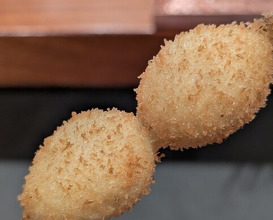 Dinner at kushikatsu daibon (串かつ だいぼん)